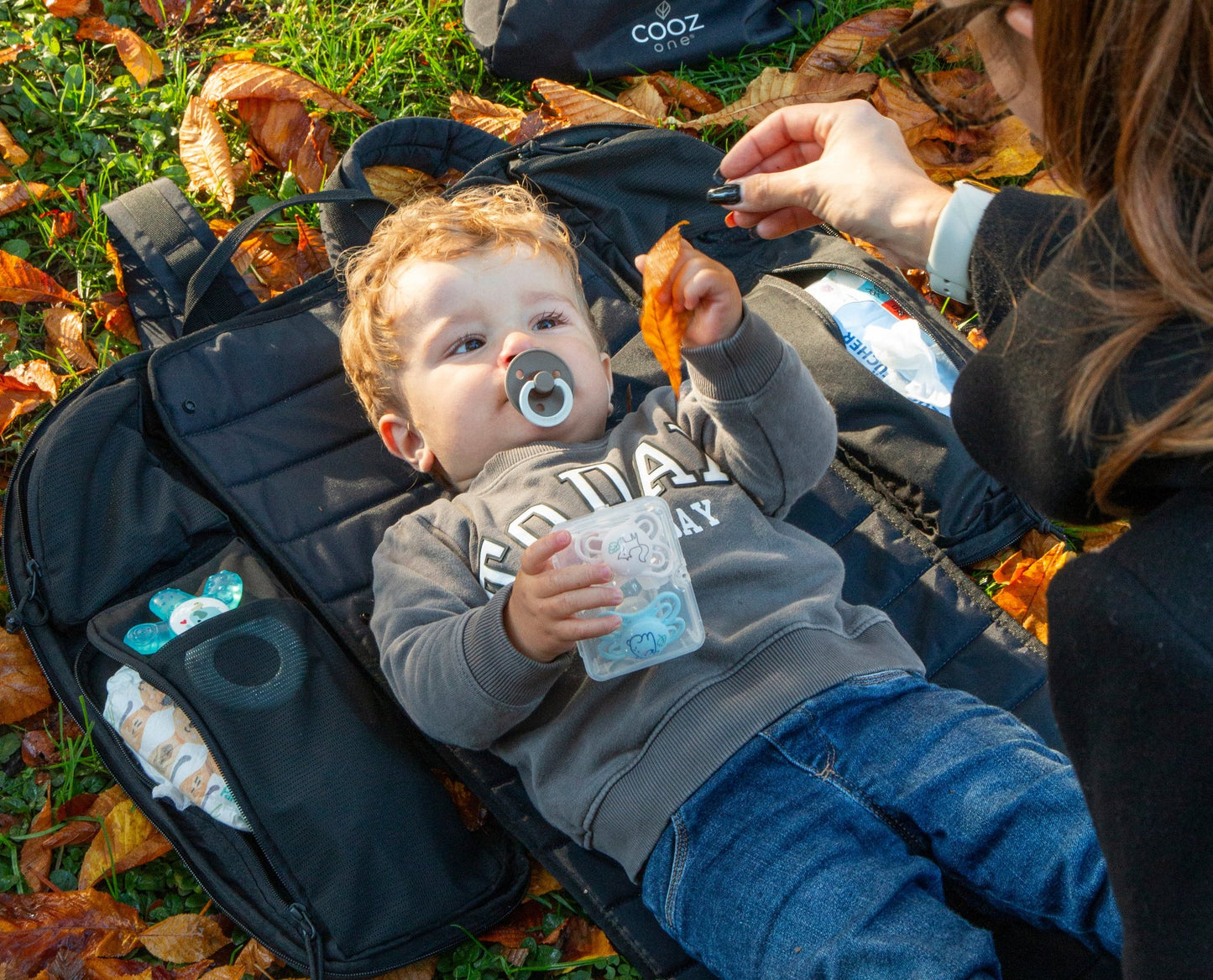 Wickelrucksack / Wickeltasche