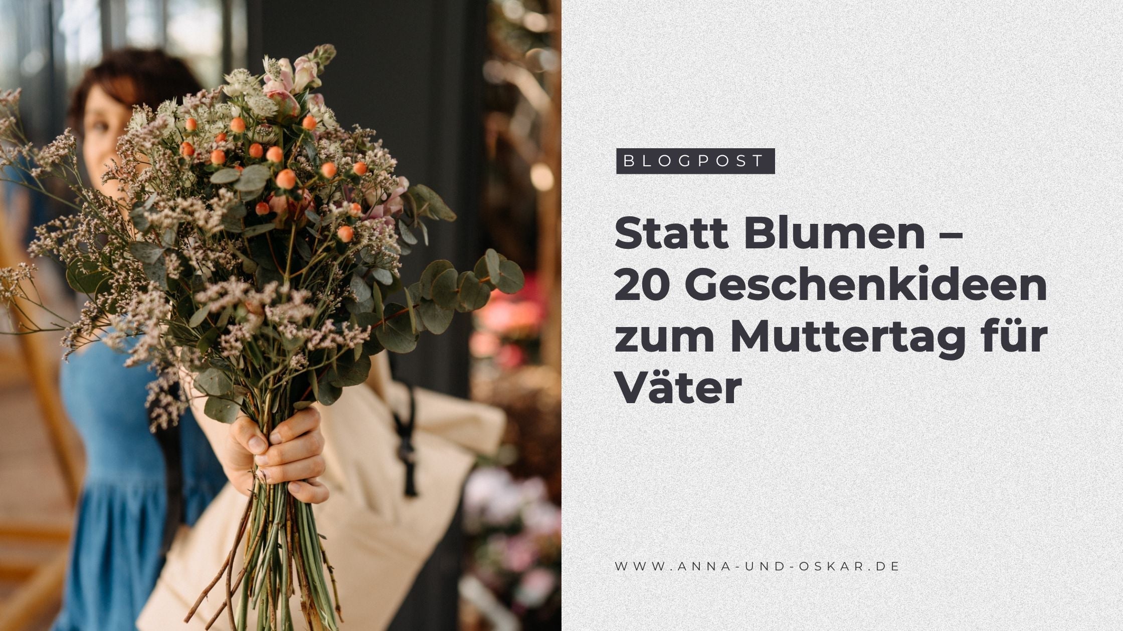 20 Geschenkideen zum Muttertag für Väter