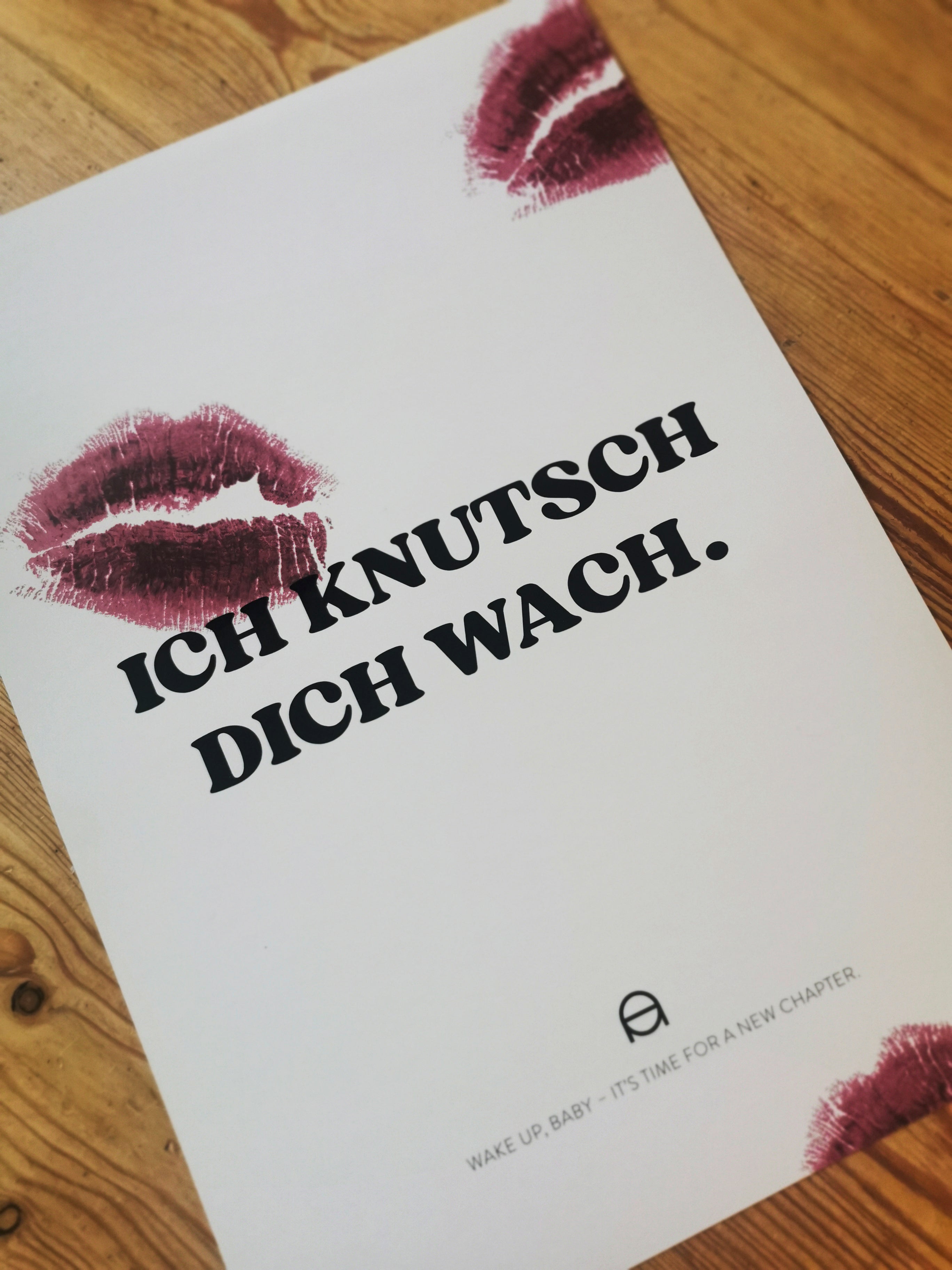 Poster 'Mehr Tada statt ToDo'