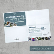 Geschenkgutschein (zum Selbstausdrucken)