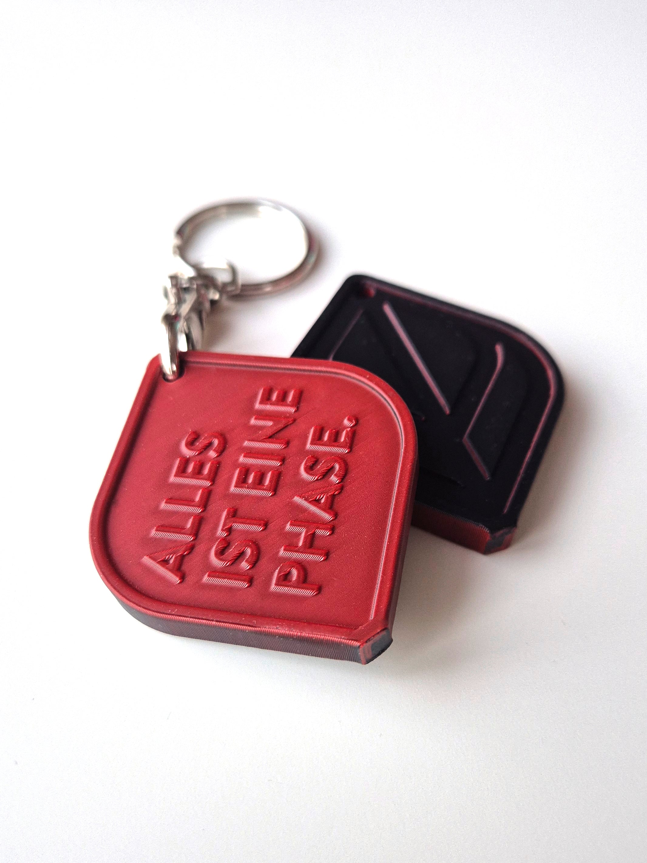 Schlüsselanhänger ALLES IST EINE PHASE