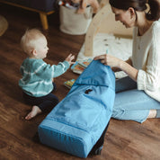 Diaper backpack Hugo - blue