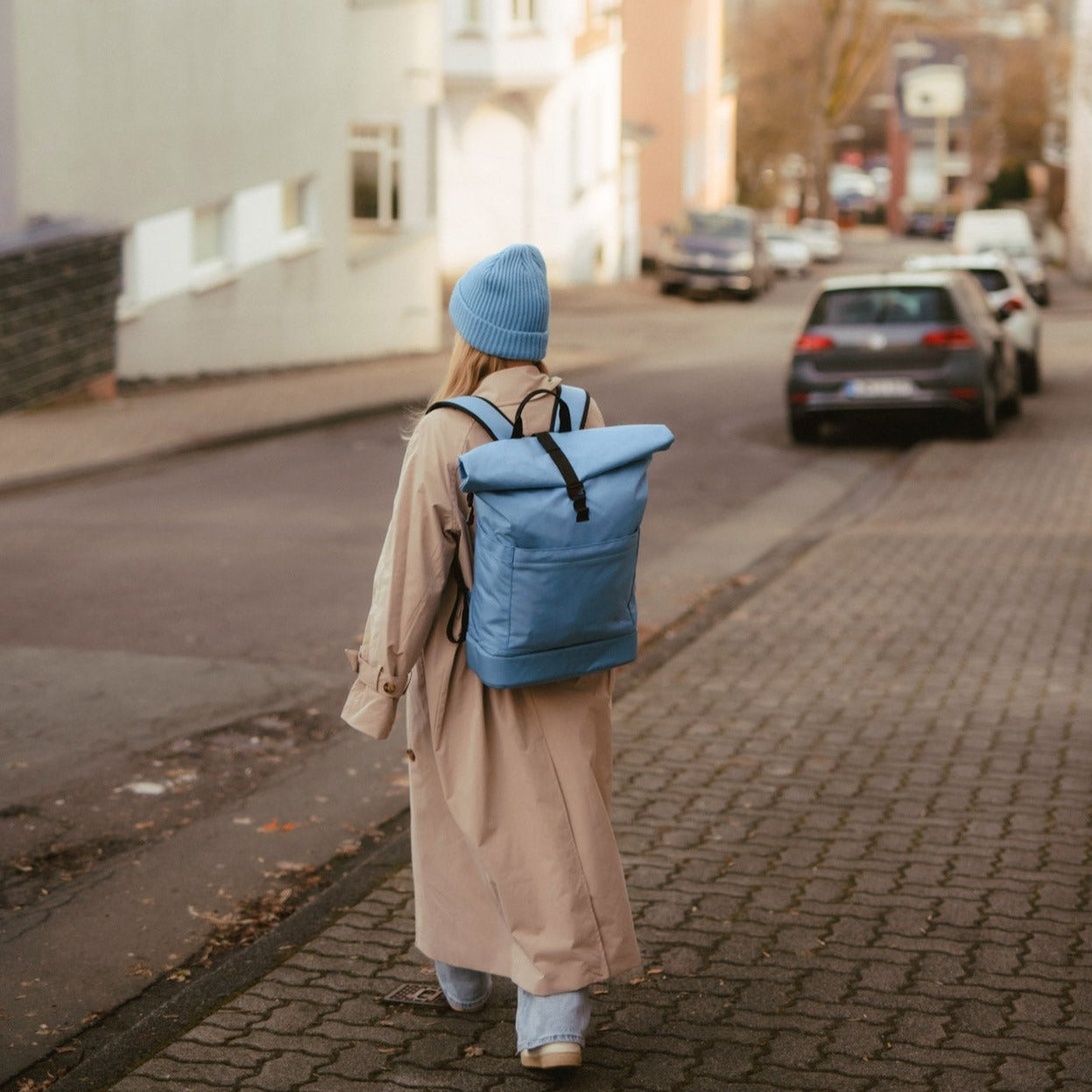 Diaper backpack Hugo - blue