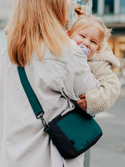 PreSale: Crossbody Leni - Limited Edition petrol/schwarz