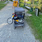 Kinderwagenaufhängung Anna und Oskar nachhaltig